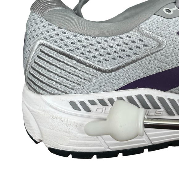 Brooks Ariel 20 Women's Sneakers Size 9.5 D Cushion Support Gray & Purple - Picture 9 of 11